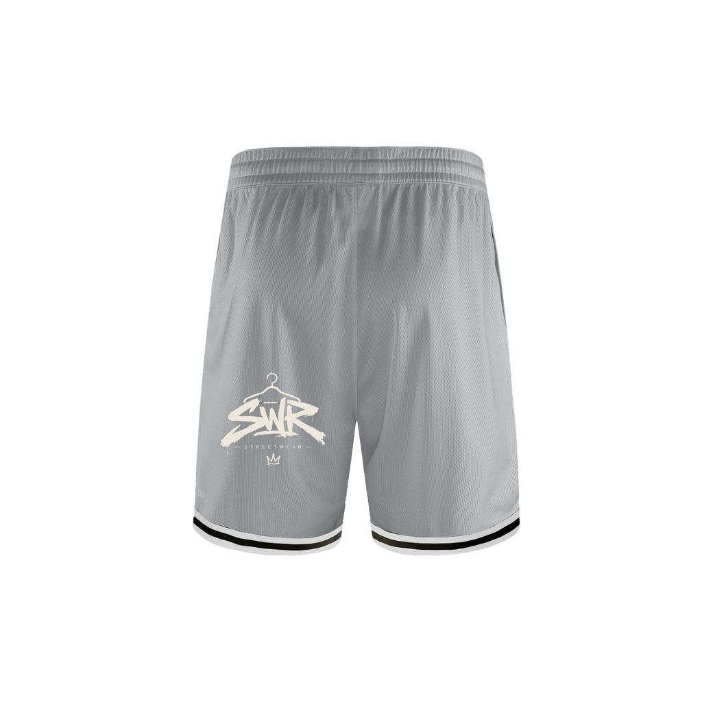 Classic Stripe Trim Basketball Shorts