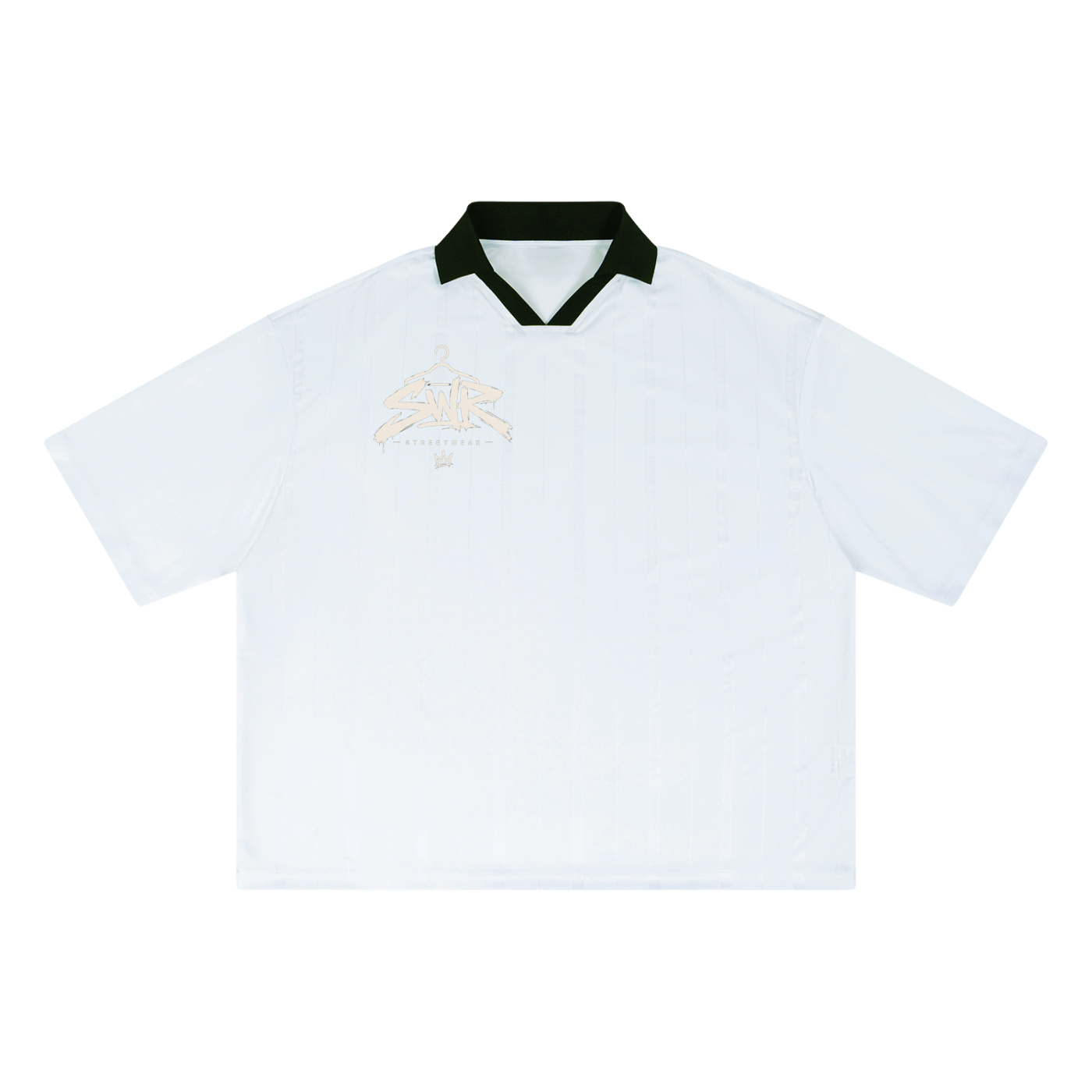Unisex Striped Boxy Soccer Jersey