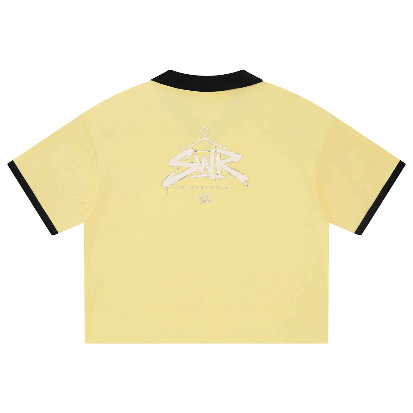 Unisex Collared Piping Boxy Soccer Jersey