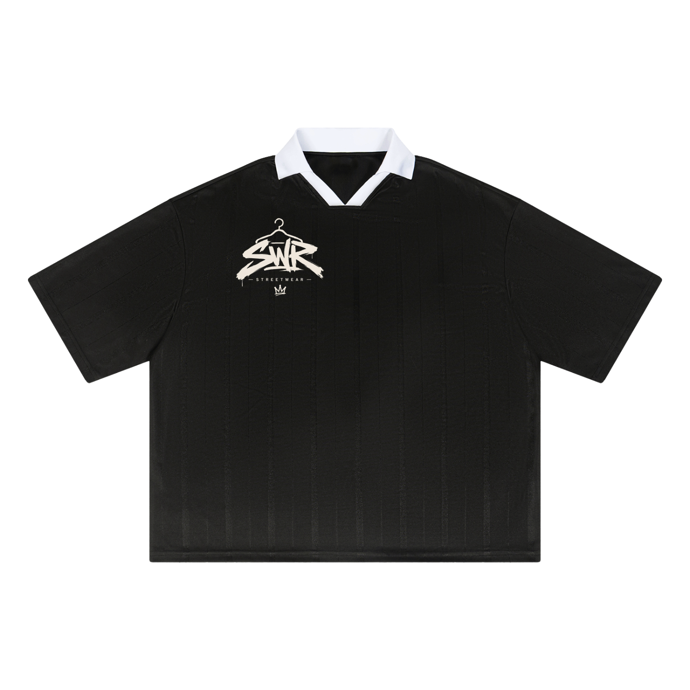 Unisex Striped Boxy Soccer Jersey