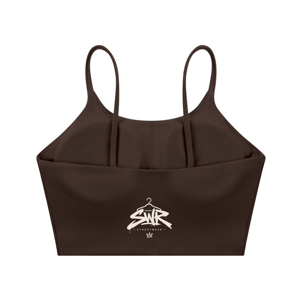 Spaghetti Strap Yoga Sports Bra