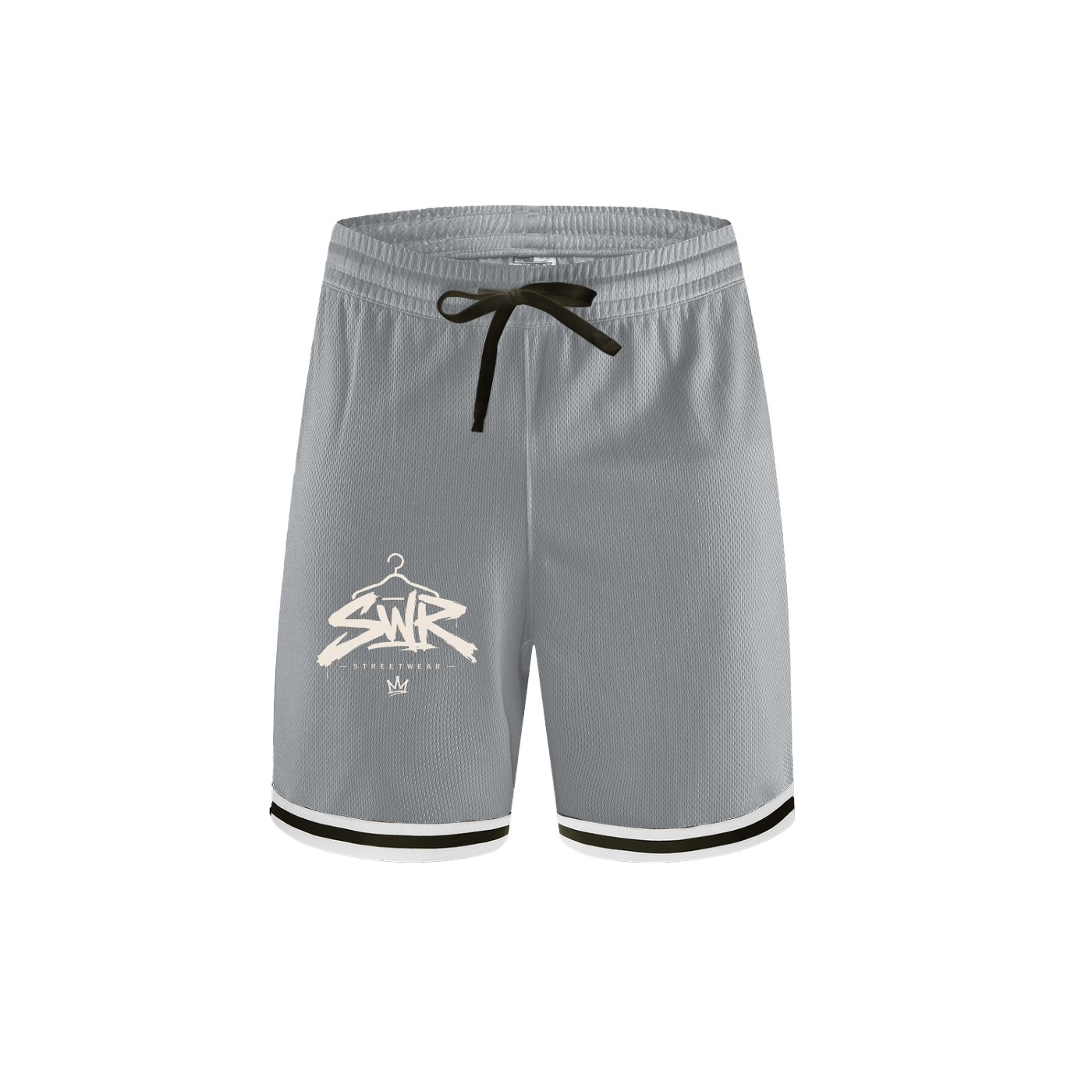 Classic Stripe Trim Basketball Shorts