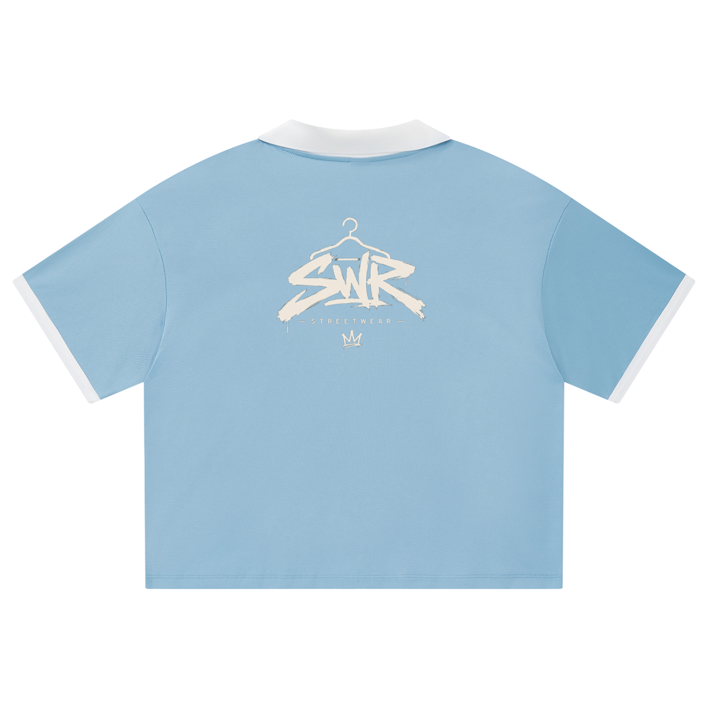 Unisex Collared Piping Boxy Soccer Jersey
