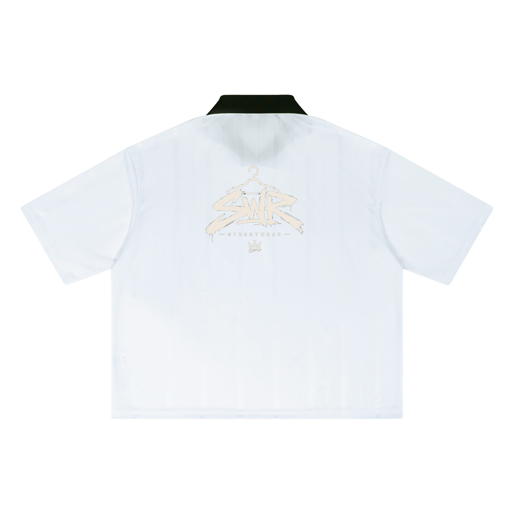 Unisex Striped Boxy Soccer Jersey